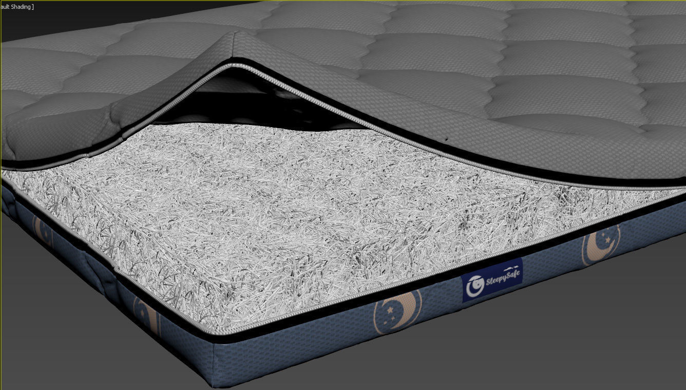 Mattress  3D model_3