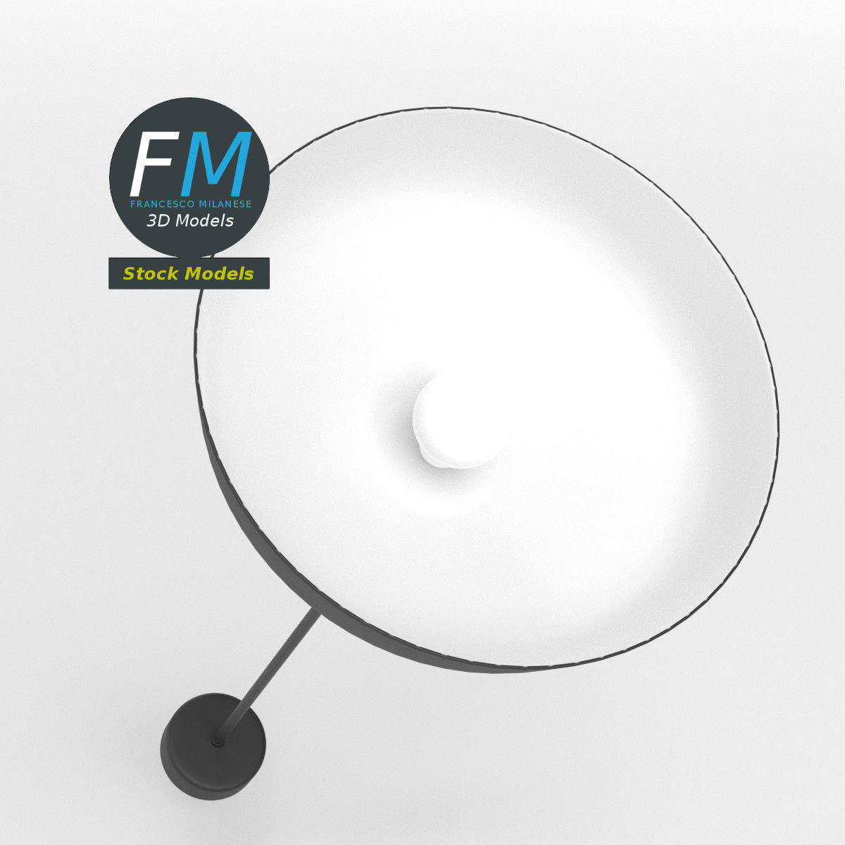 Pendant lamp 4 3D model_2