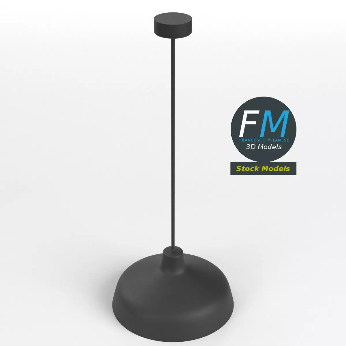 Pendant lamp 4 3D model_0