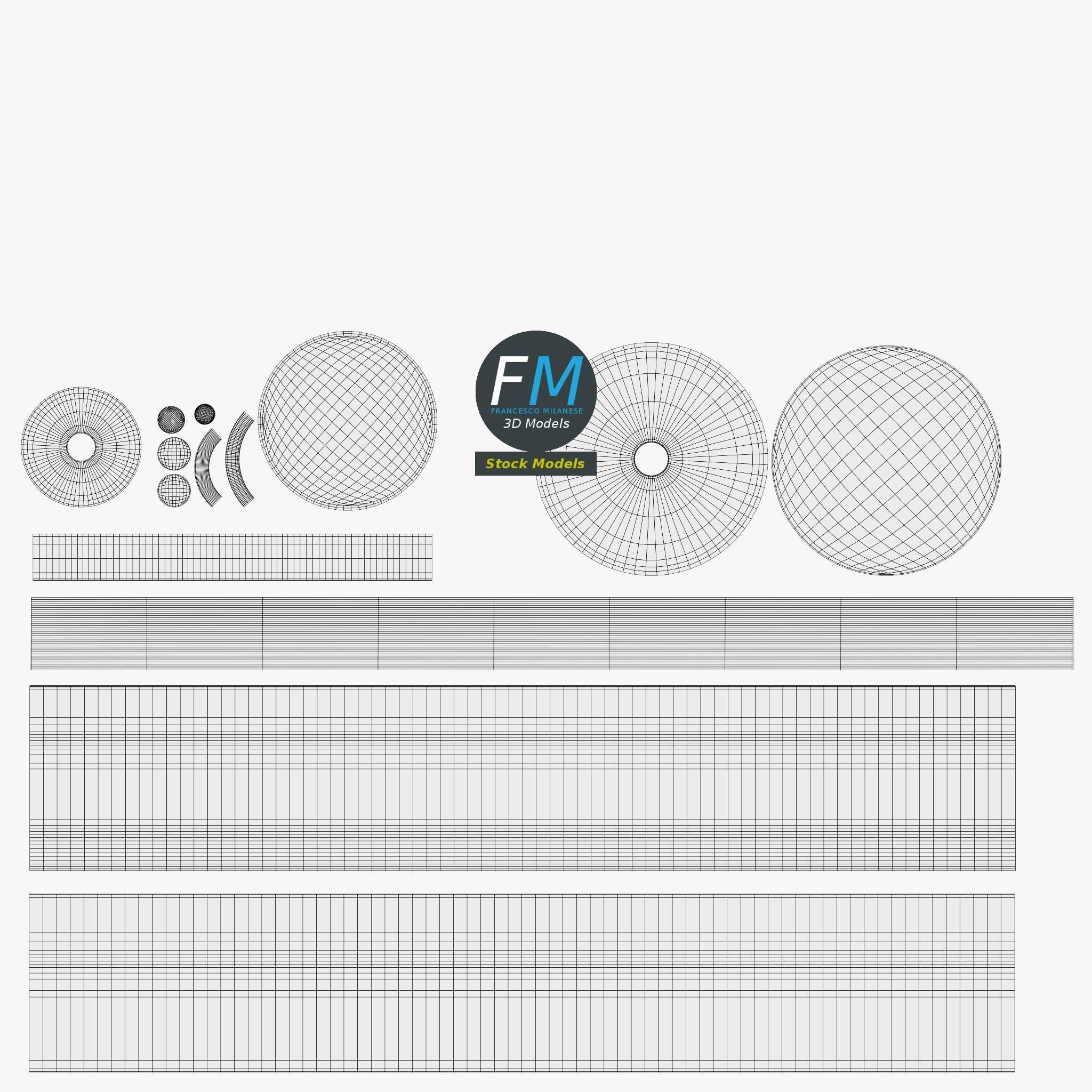 Pendant lamp 4 3D model_12