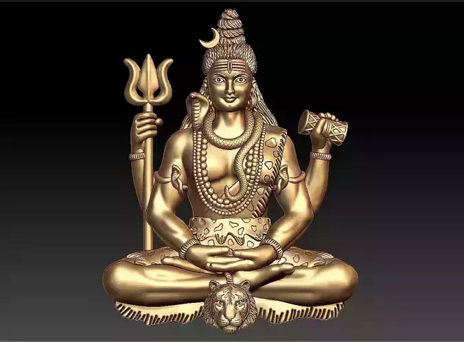 LORD SIVA PENDENT 3D print model