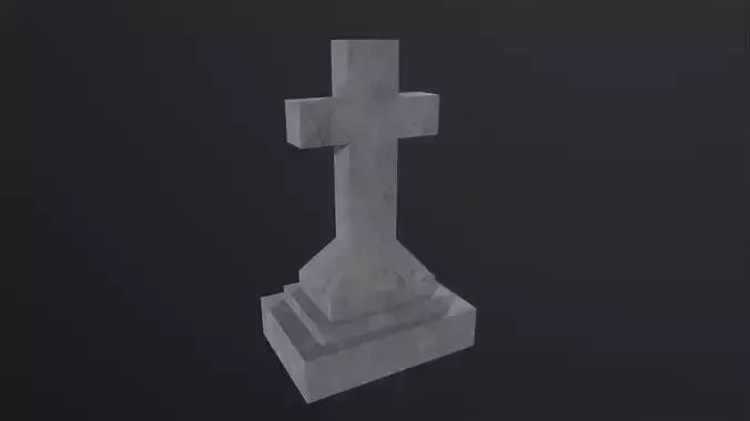Gravestone 3D Model