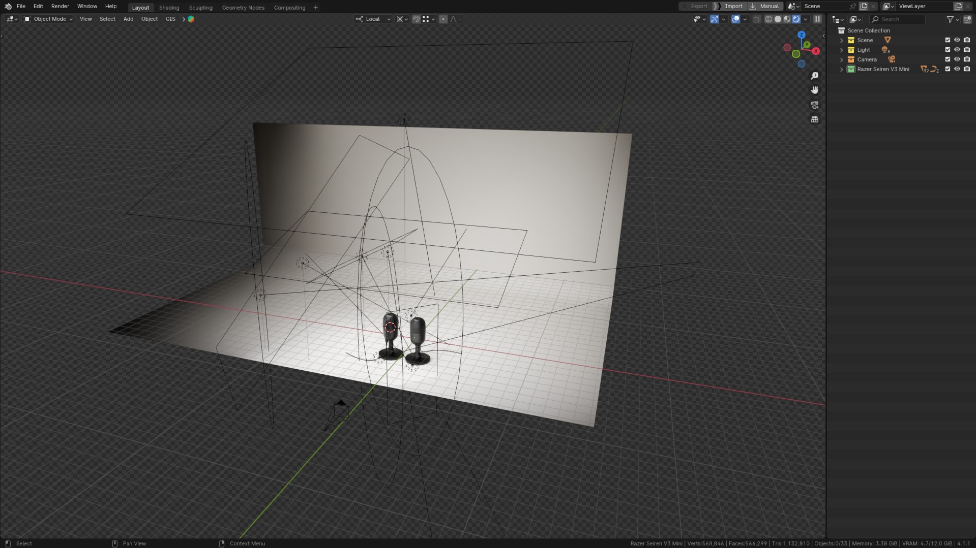 Razer Seiren V3 Mini 3D model_7