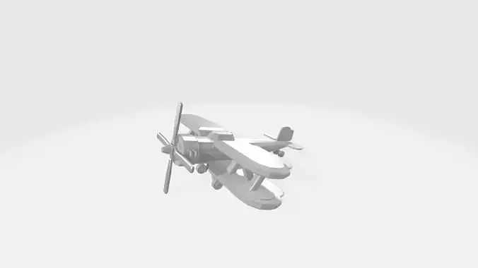 Vintage propeller plane