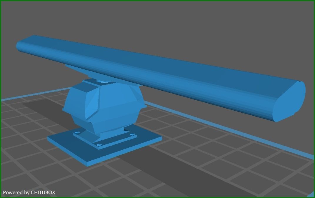 Furuno Marine Radar  3D print model_1