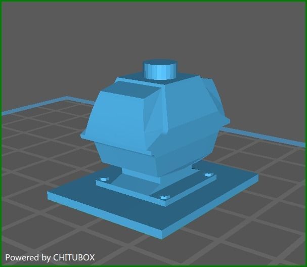 Furuno Marine Radar  3D print model_3