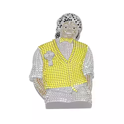 Michael Jackson Hip Hop Diamond Pendant