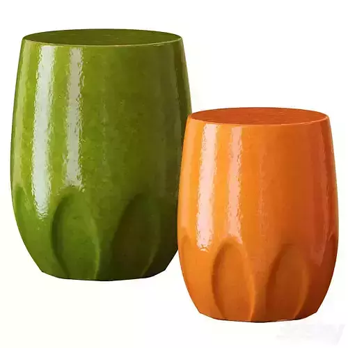 Large Calyx Garden Stool and Table