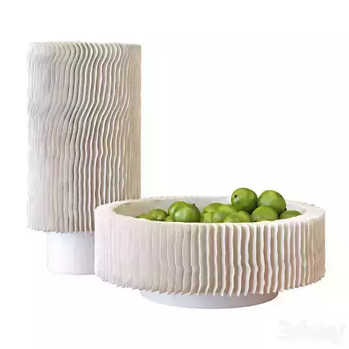 Radiator Vases Matte White