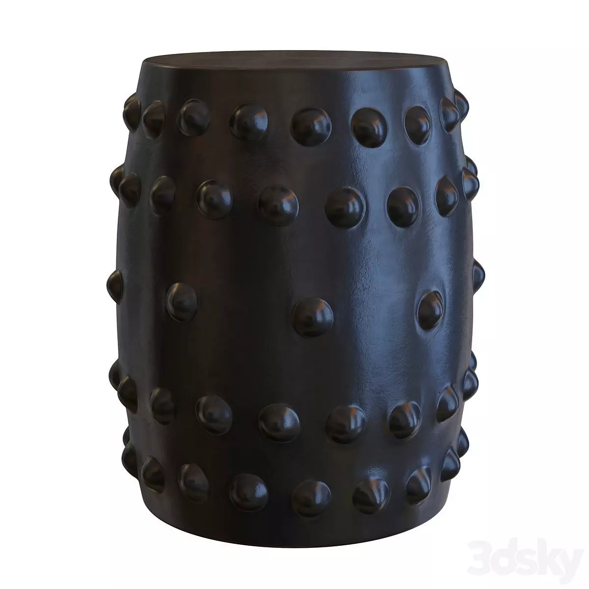 EZRA bubble stool Free low-poly 3D model_0