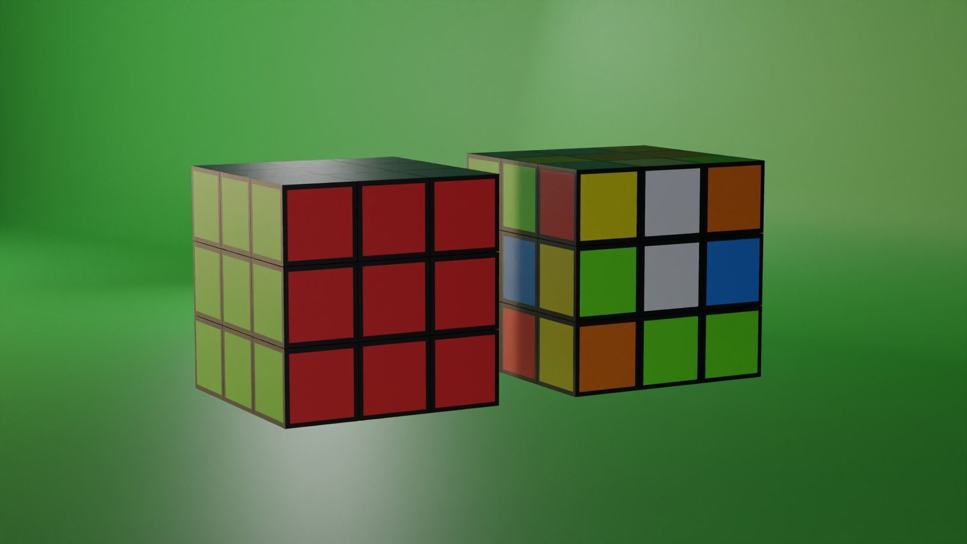 Rubiks Cube free VR / AR / low-poly 3D model | CGTrader