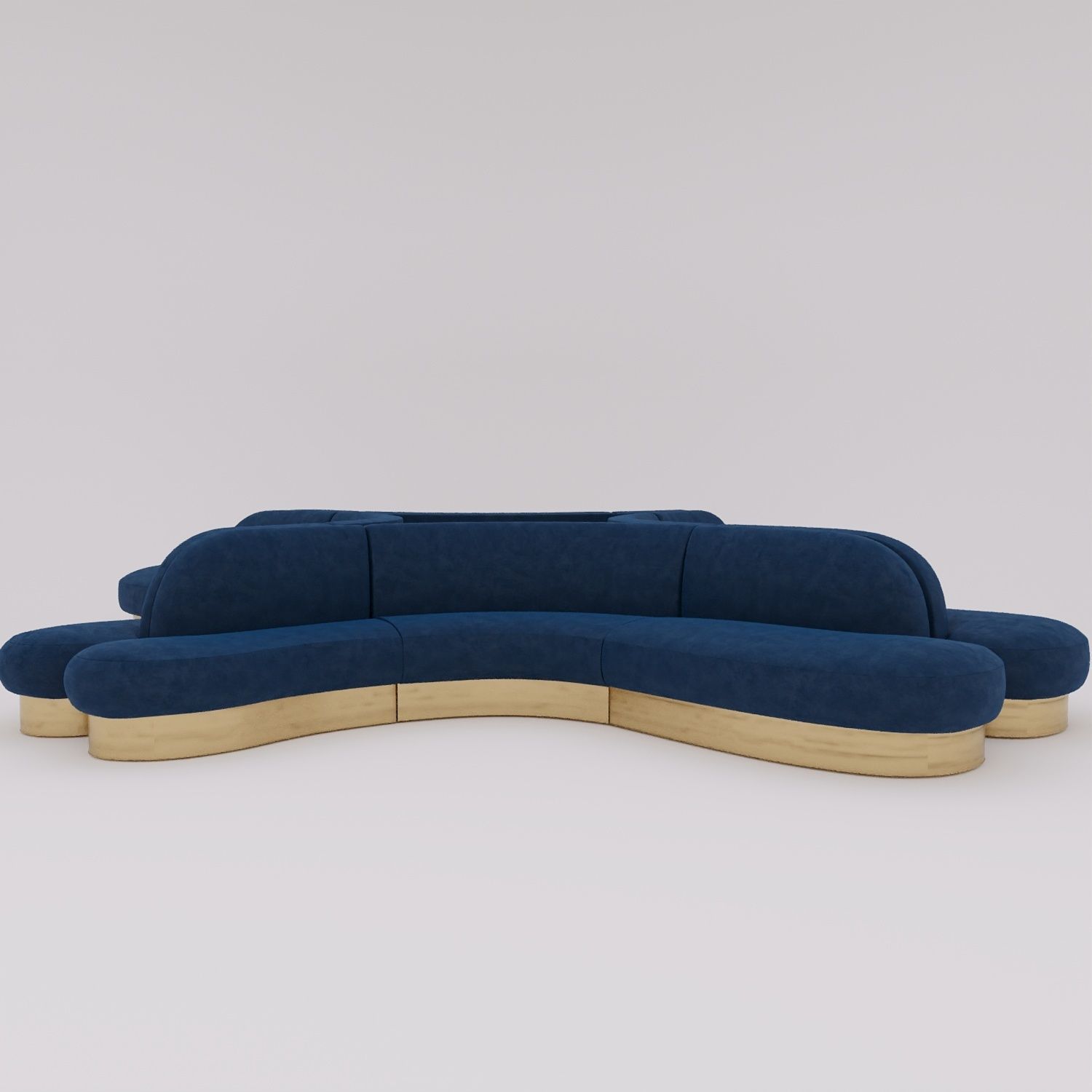 sofa lobby 3D model_1