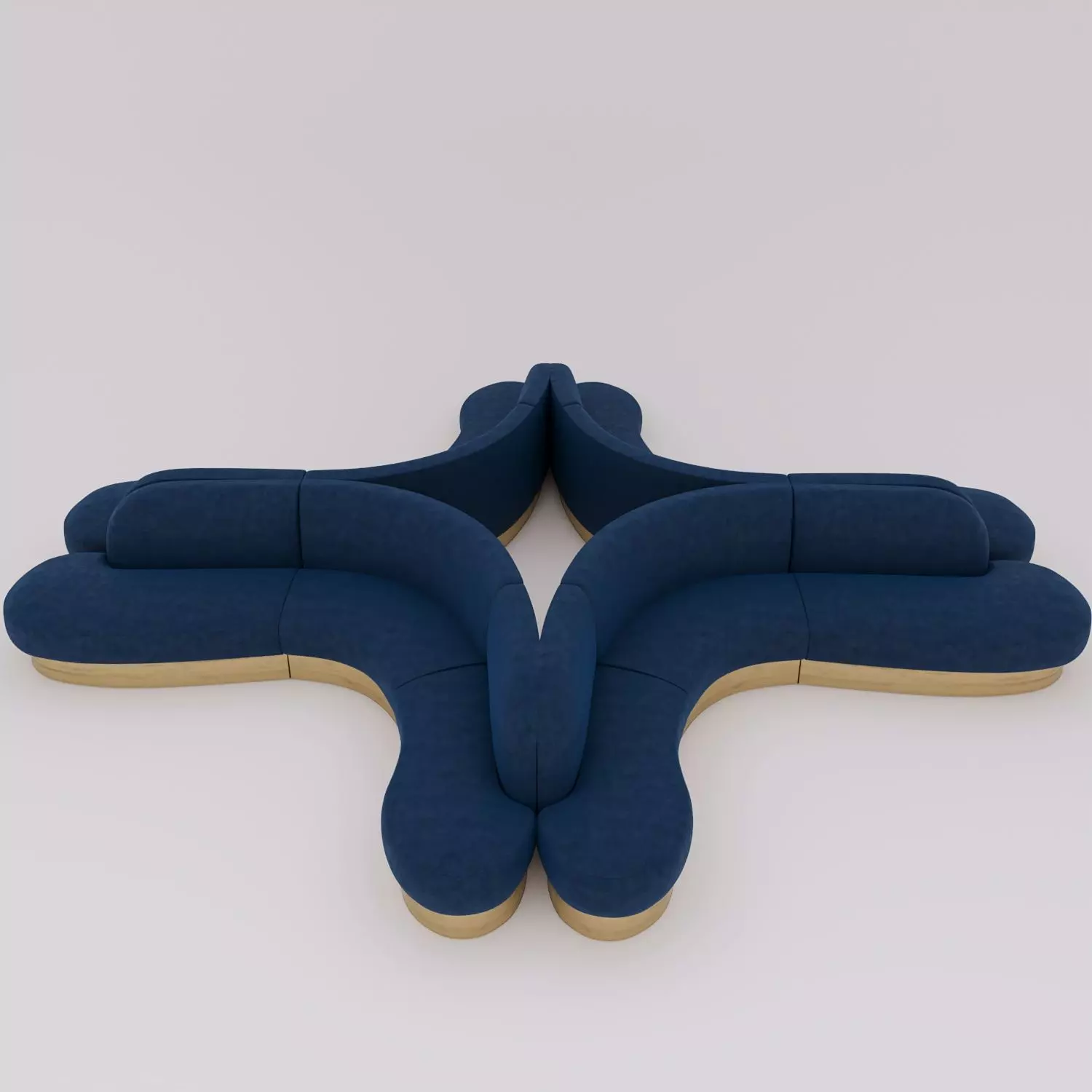 sofa lobby 3D model_0