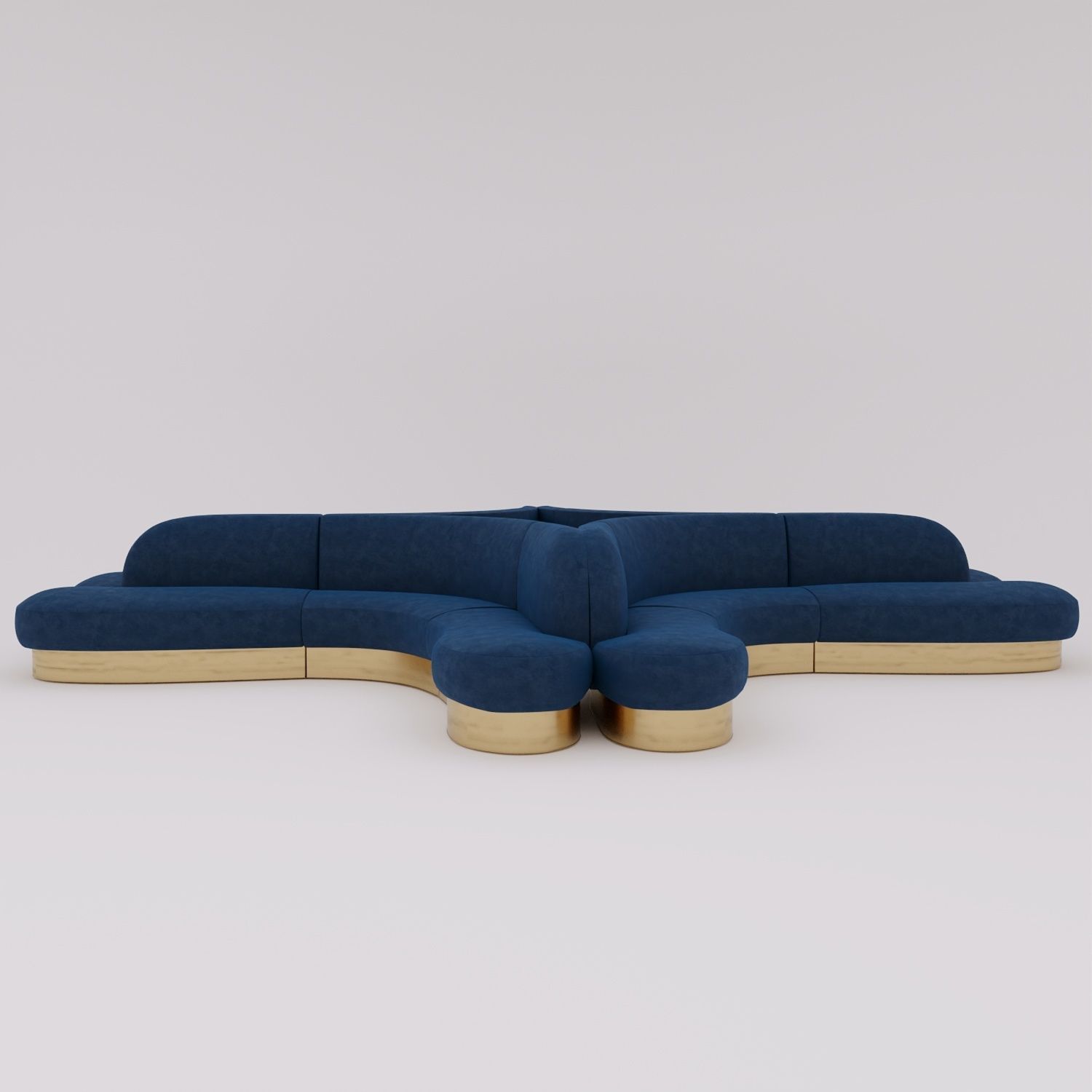 sofa lobby 3D model_2