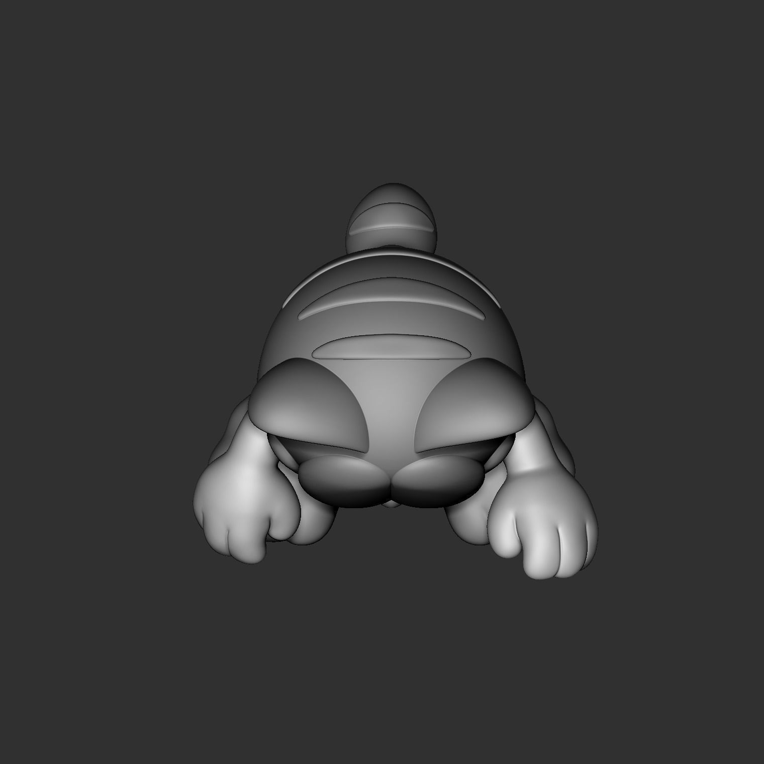 Garfield 3D Print Model 3D print model_9