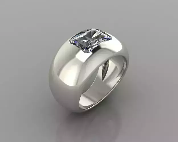 127 Ring for Man 3d print model