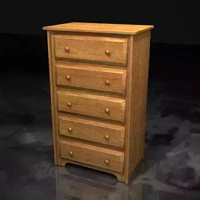Dresser wooden chest of drawers