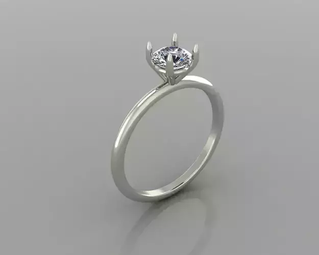 111 Solitaire Ring for wedding