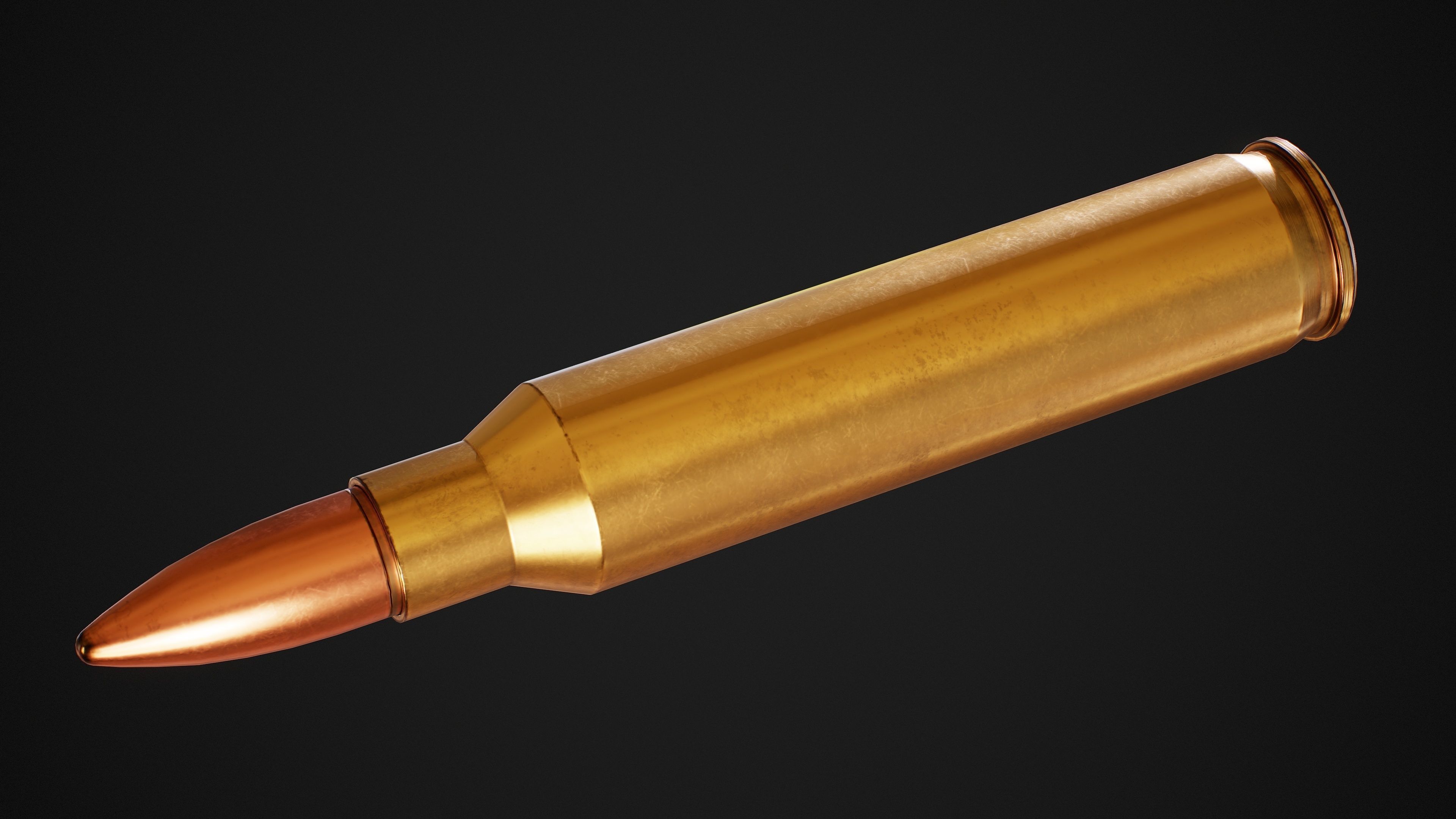 Magpul Pmag Magazine For AR-M4  Low-poly 3D model_10