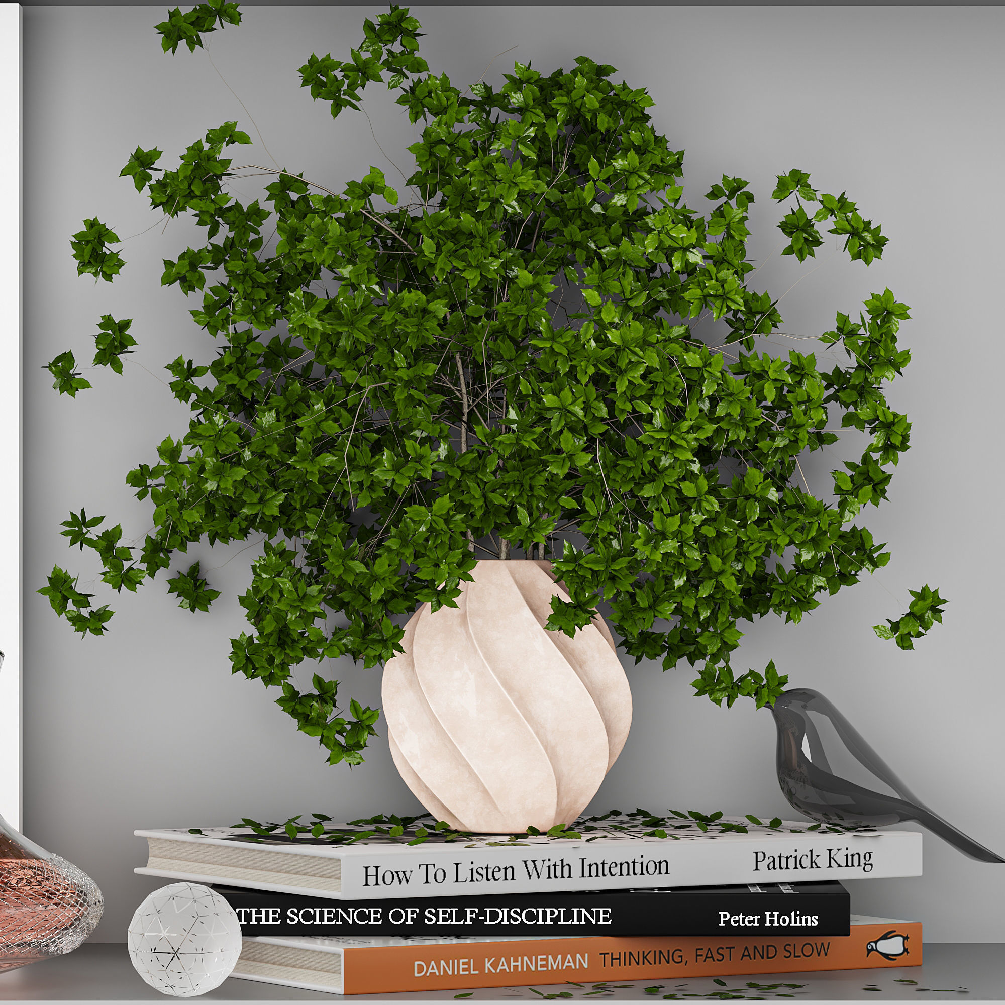 Decorative set 4 3D model_4