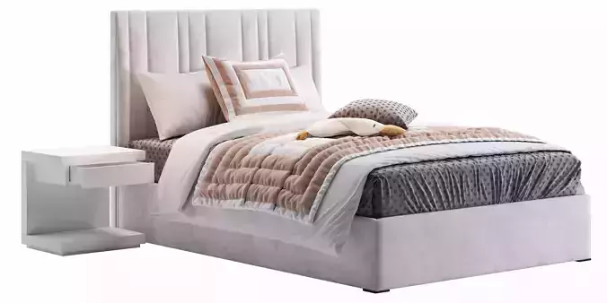 Lion Upholstered Bed