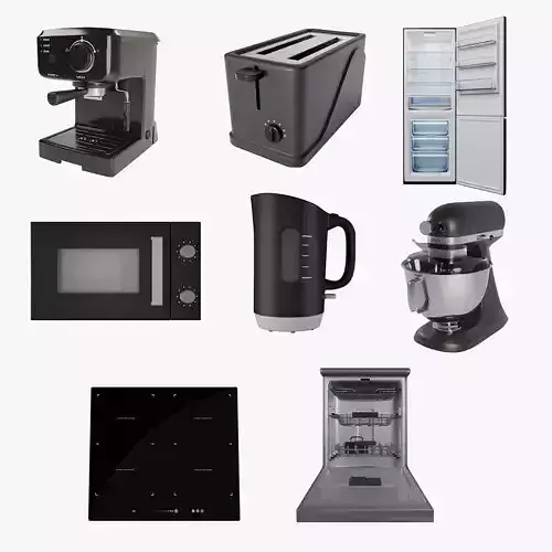 Kitchen Appliances Pack 3D model