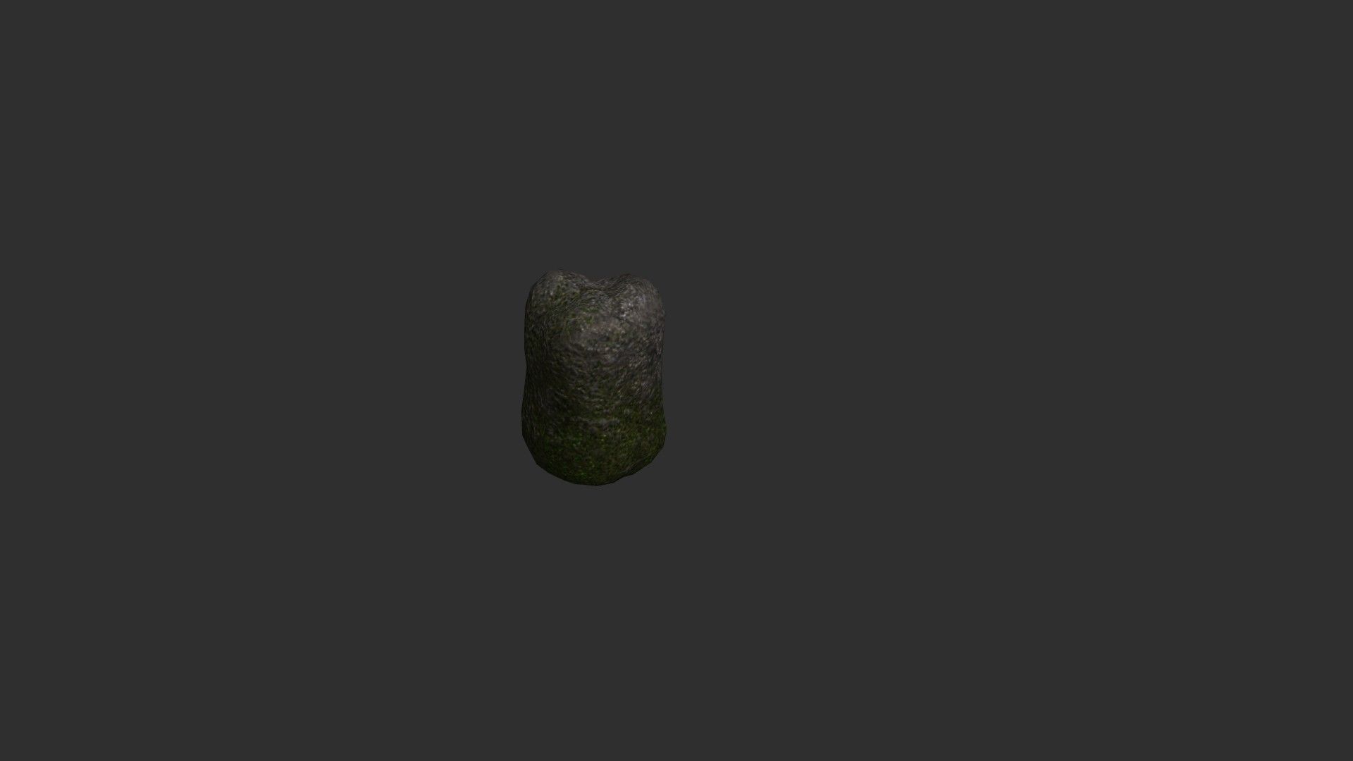 Cave Walls 4 - Moss 1 Low-poly 3D model_13