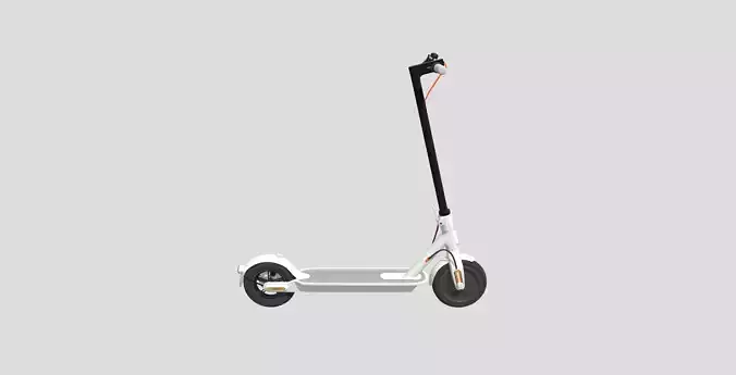 White Scooter