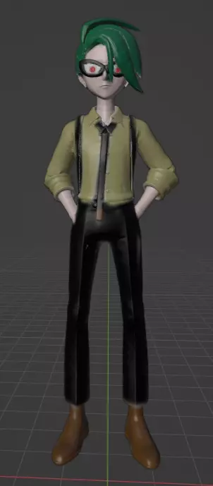 Rika elite four 3D print model_0