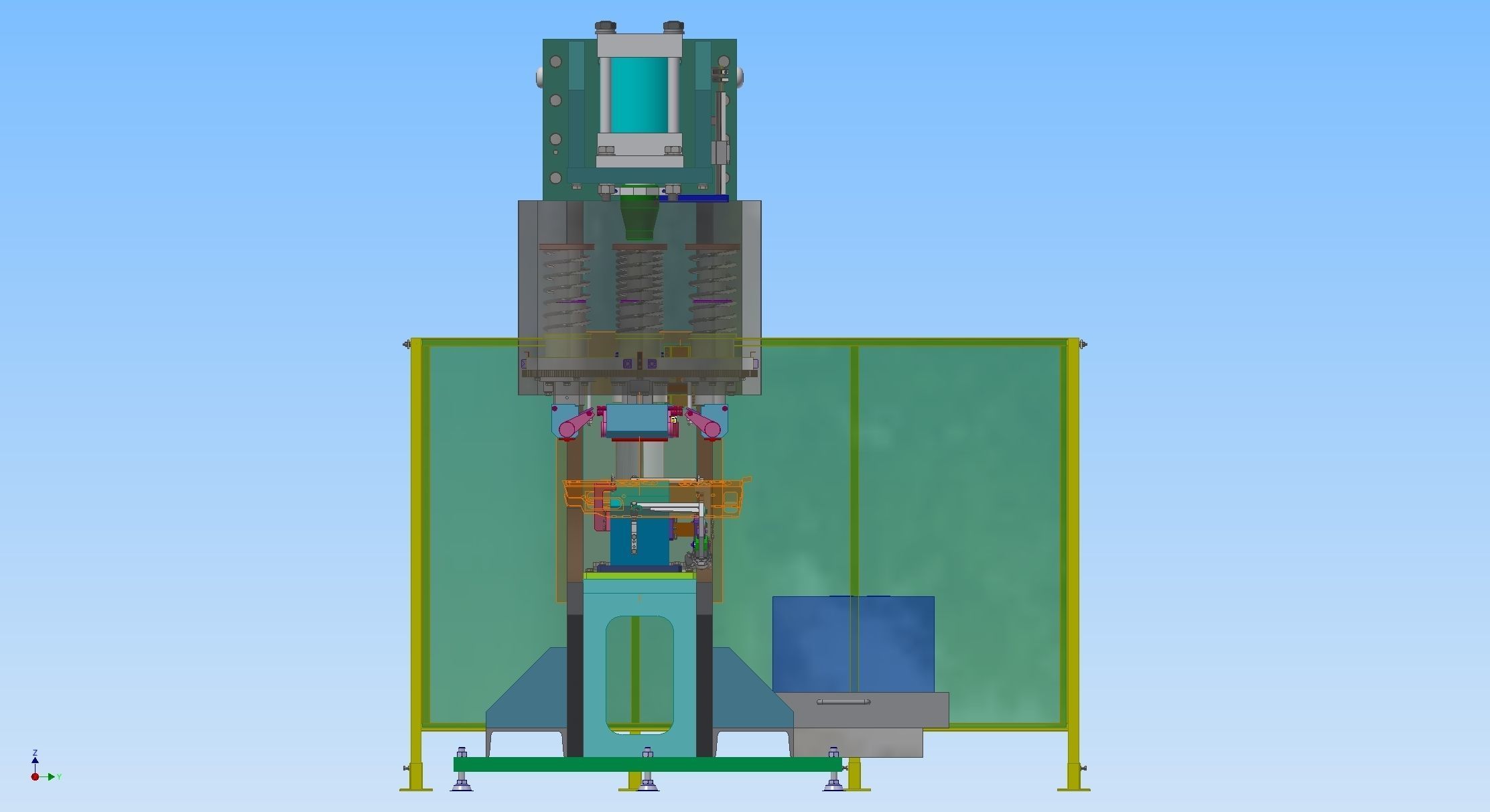 Stamping Machine Model 26357-NUMBER STAMPING MACHINE 3D model | CGTrader