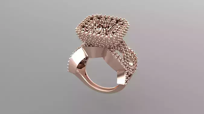 Wedding Engagement Women Ring 3D print model