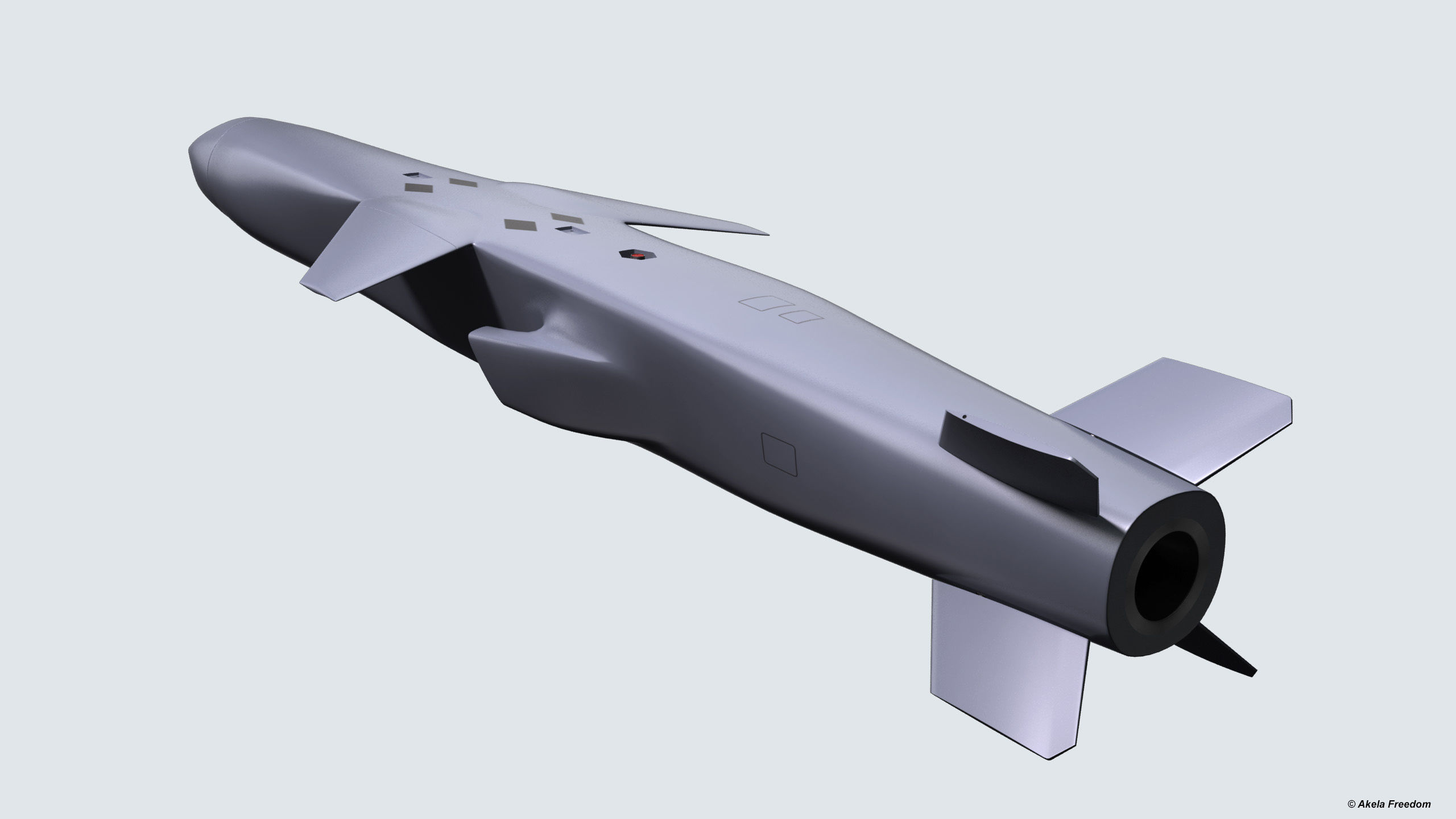 Joint Strike Missile 3D model_5