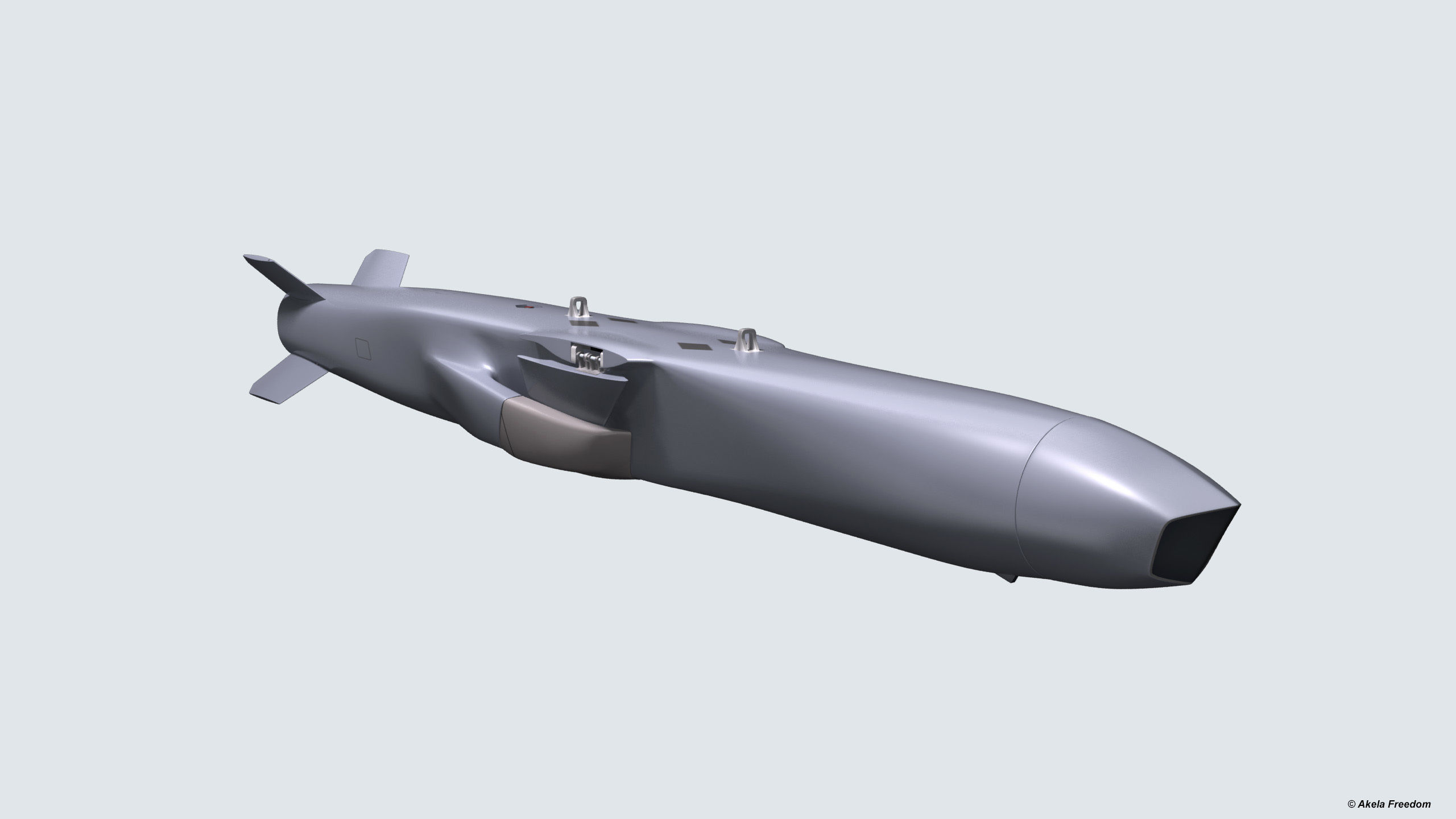 Joint Strike Missile 3D model_1