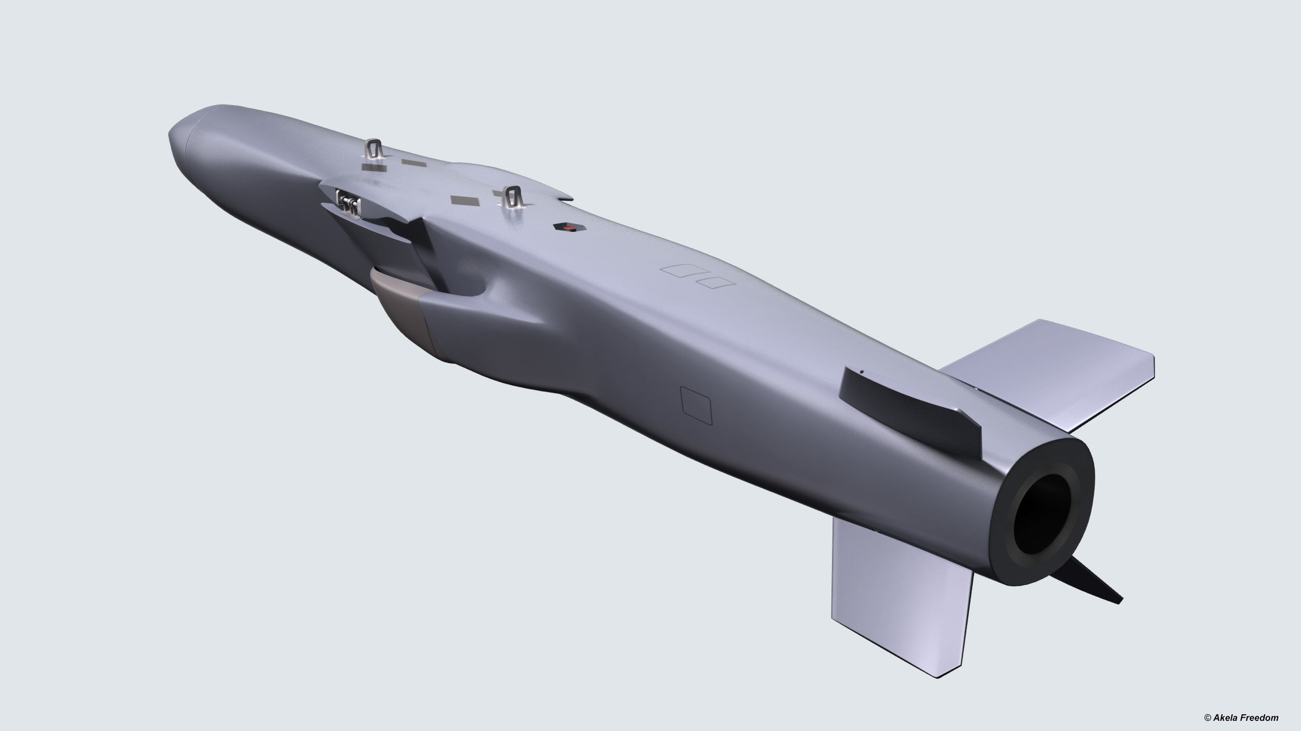 Joint Strike Missile 3D model_4