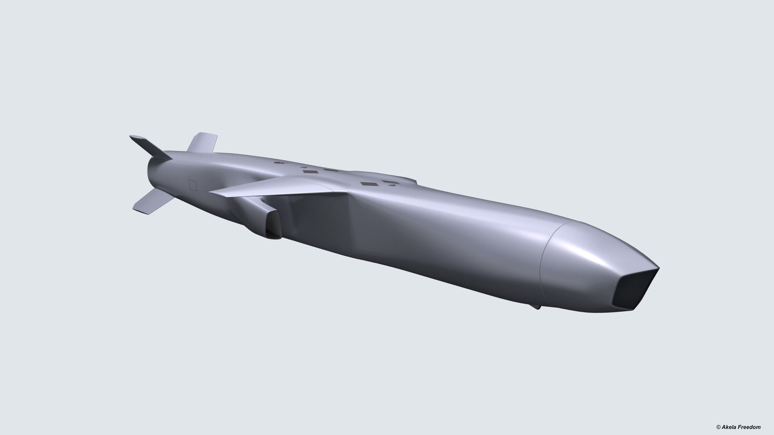 Joint Strike Missile 3D model_2