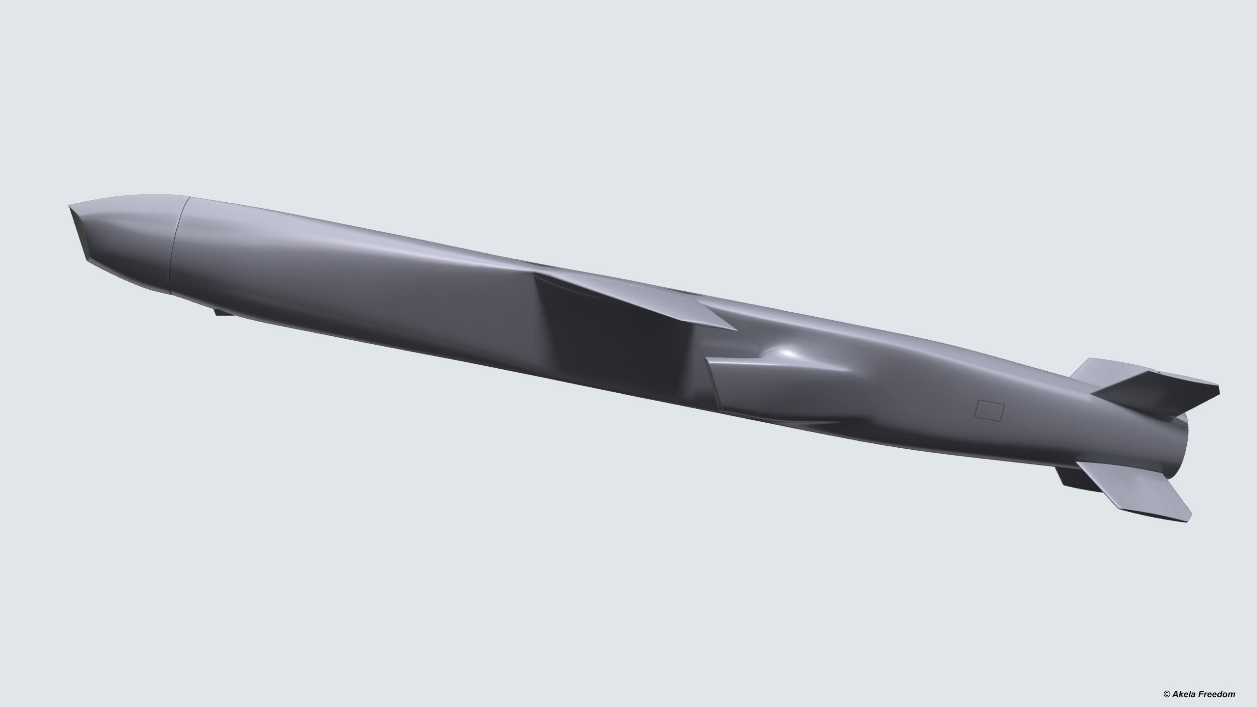 Joint Strike Missile 3D model_9