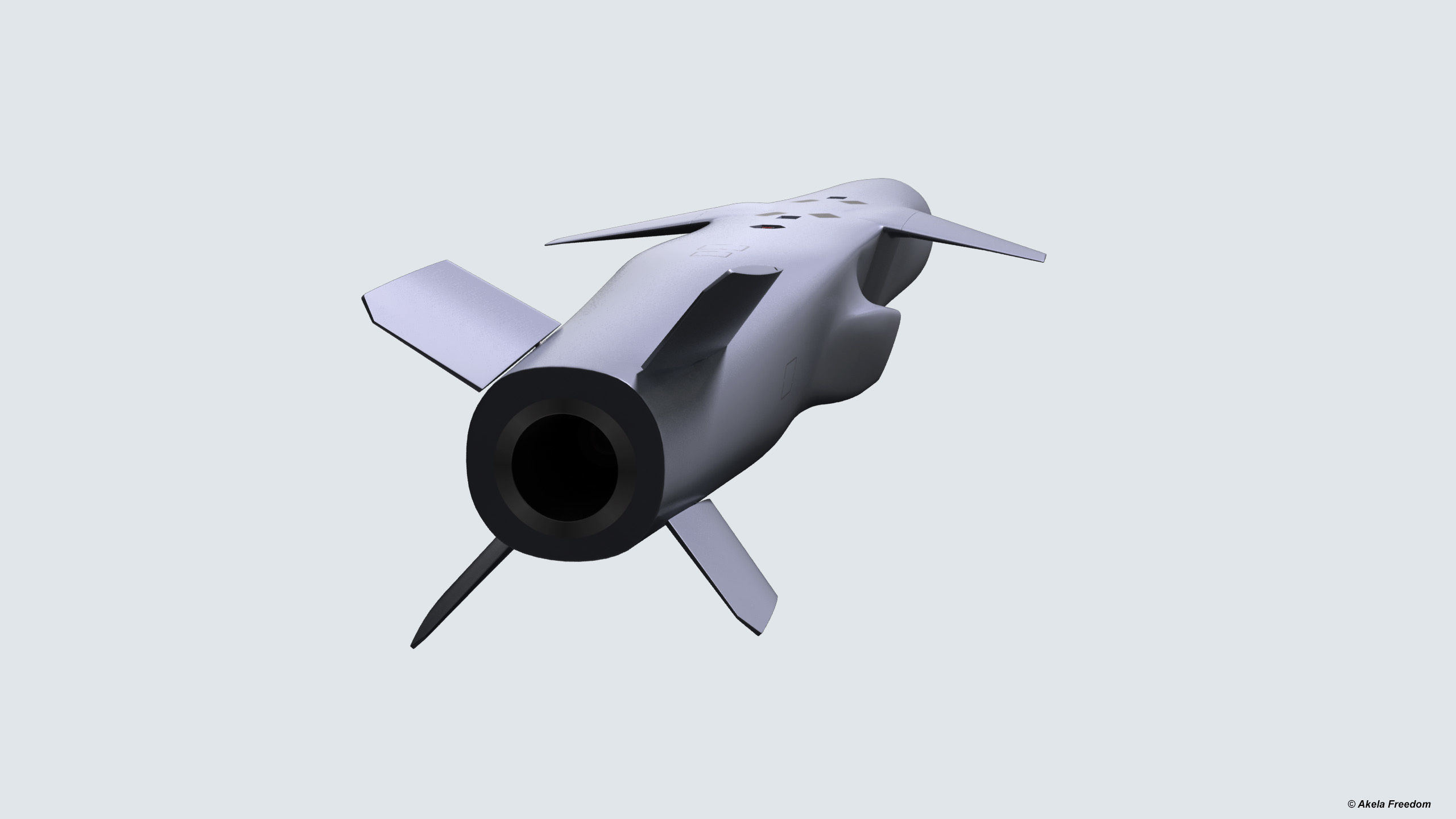 Joint Strike Missile 3D model_6