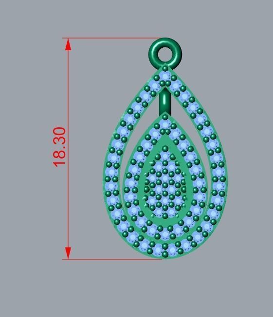pendant 3D print model_6