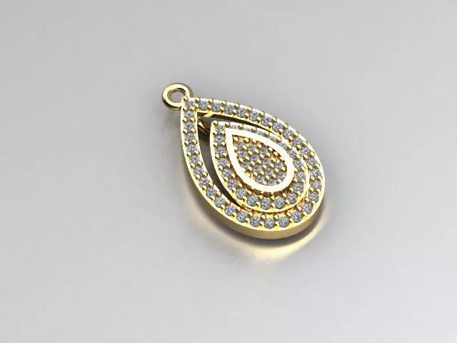 pendant 3D print model_0