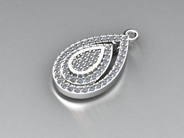 pendant 3D print model_1