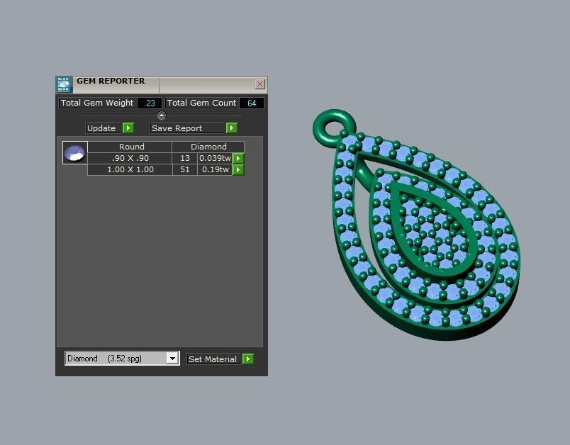 pendant 3D print model_5