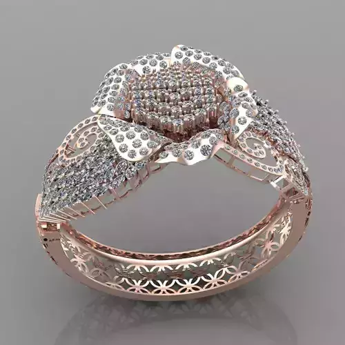 BRACELET GOLD 3D PRINT MODEL