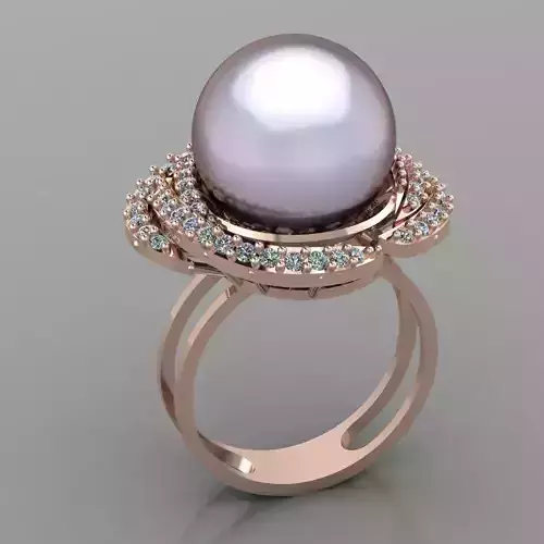 Wedding Engagement Women Ring 3D print model