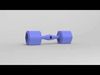 Dumbbell pendant 3D print model_1