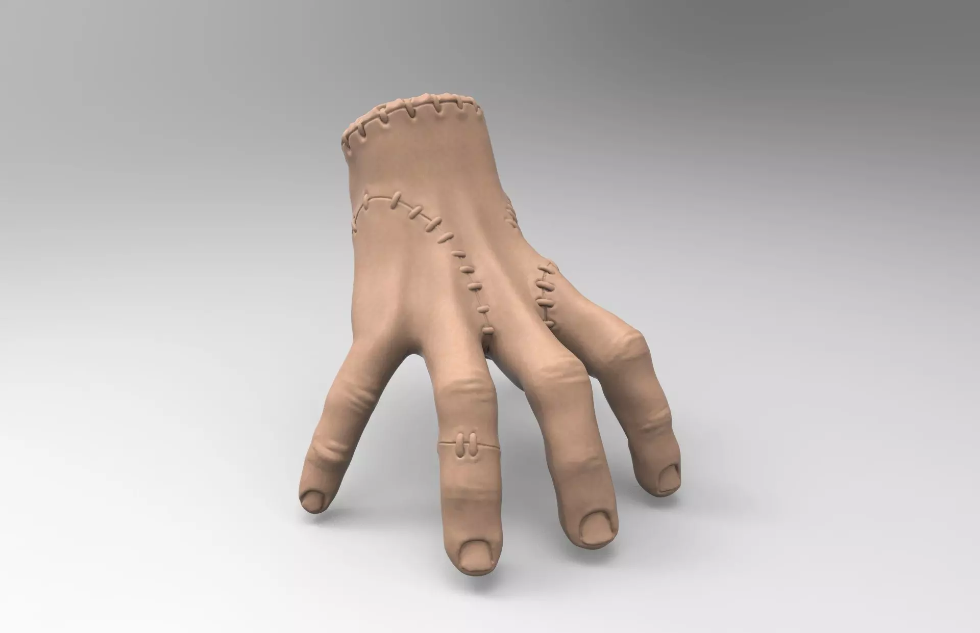 Addams Hand 3D print model_0