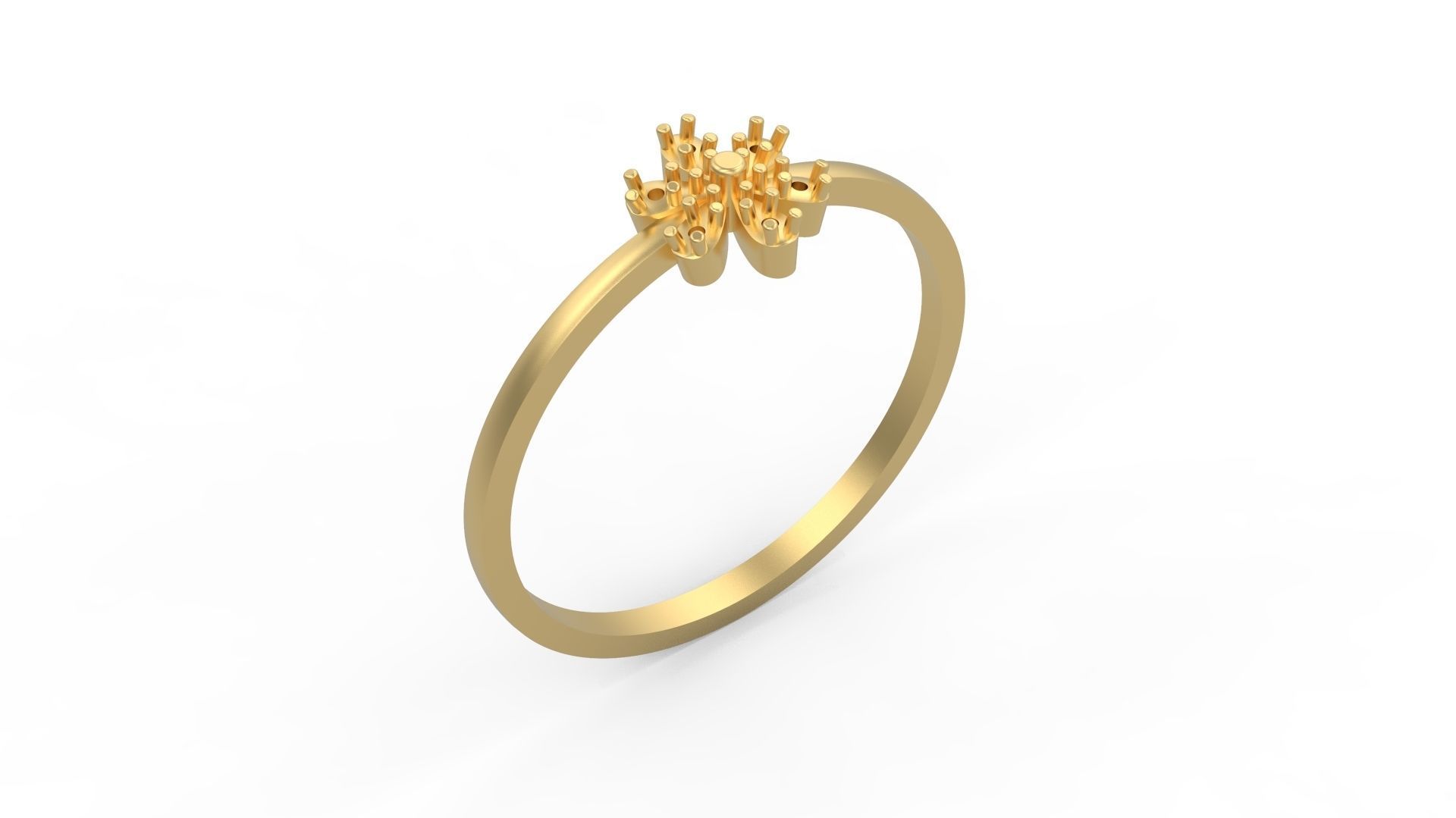 Minimalist Ring 624 3D print model_1