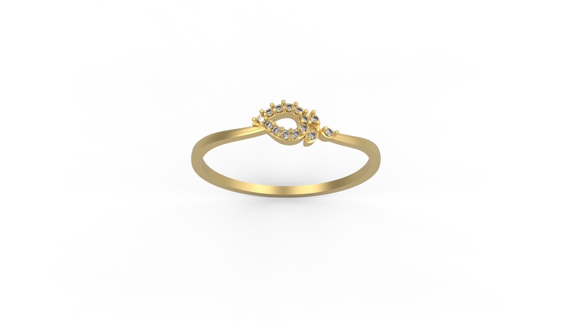 Minimalist Ring 620 3D print model_4