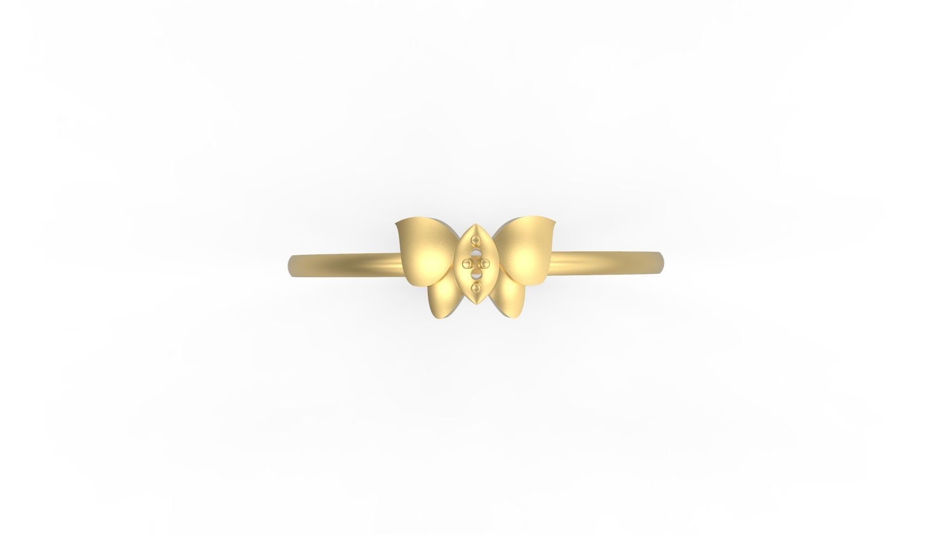 Minimalist Ring 607 3D print model_4