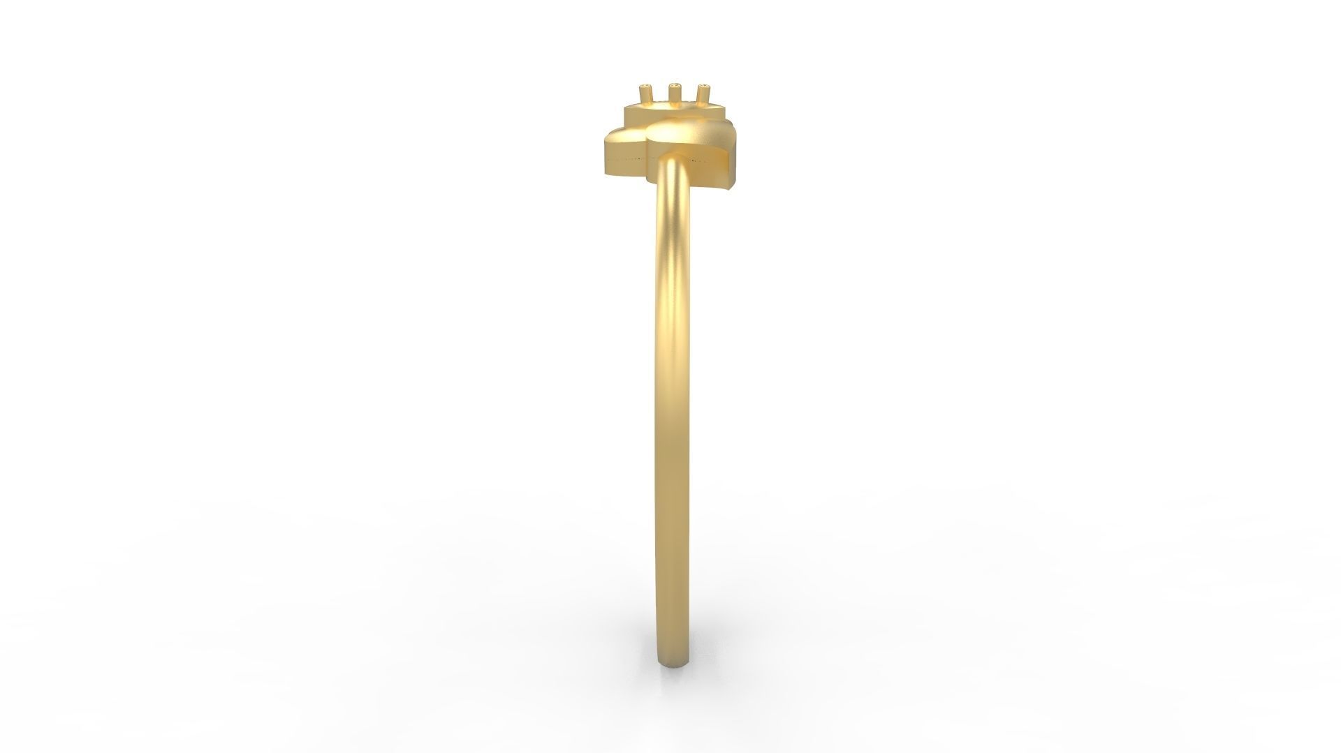 Minimalist Ring 607 3D print model_2