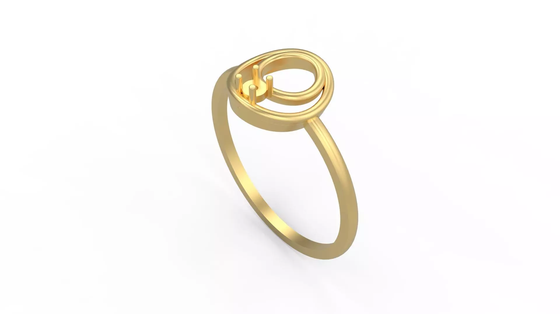 Minimalist Ring 605 3D print model_0